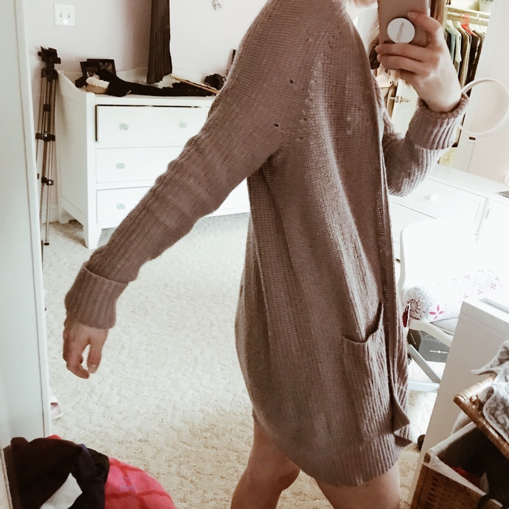 Pink Cardigan